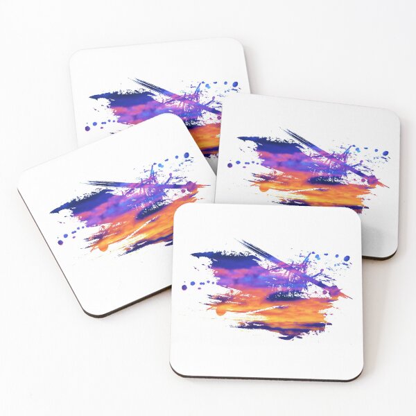Item preview, Splatter Scape designed and sold by Danielle Hunter.