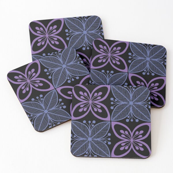 Item preview, FourSquare Blue designed and sold by Janet Towbin.