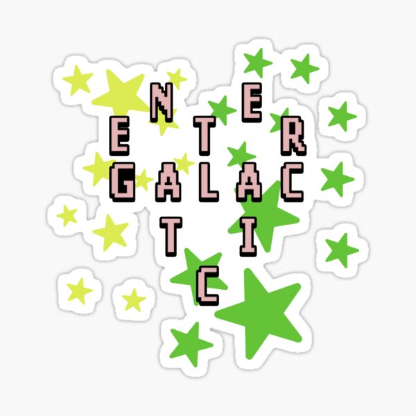 Kid Cudi x Cactus Plant Flea Market: Enter Galactic Sticker