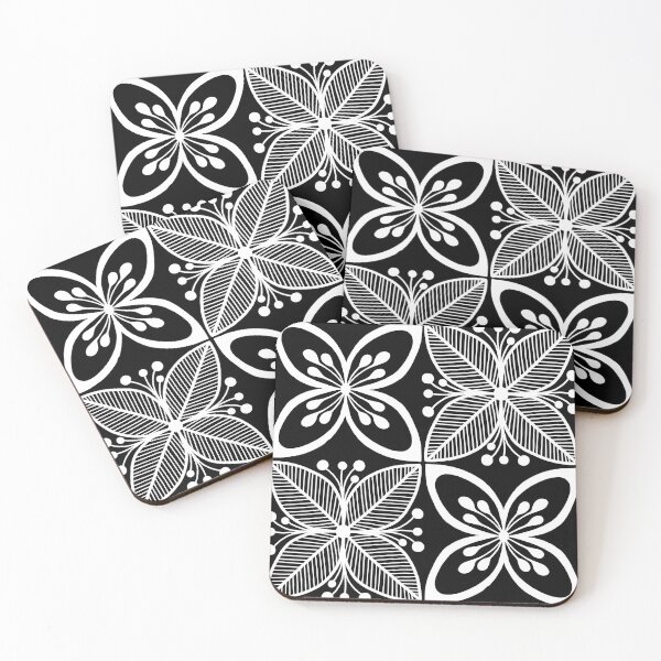 Item preview, FourSquare B&W designed and sold by Janet Towbin.