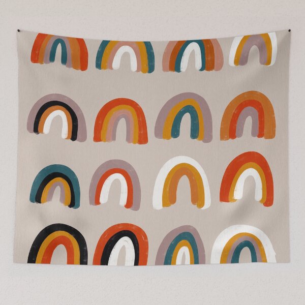 Item preview, Rainbow Paint Rolls – Retro designed and sold by Cat Coquillette.