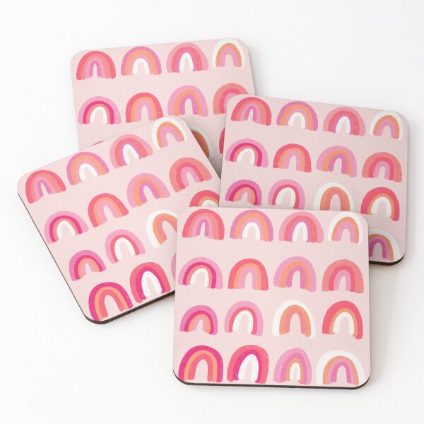 Item preview, Rainbow Paint Rolls – Pink designed and sold by Cat Coquillette.