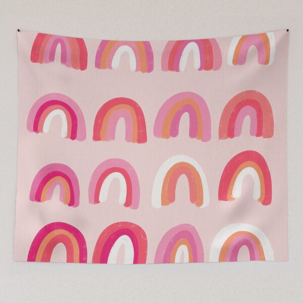 Item preview, Rainbow Paint Rolls – Pink designed and sold by Cat Coquillette.
