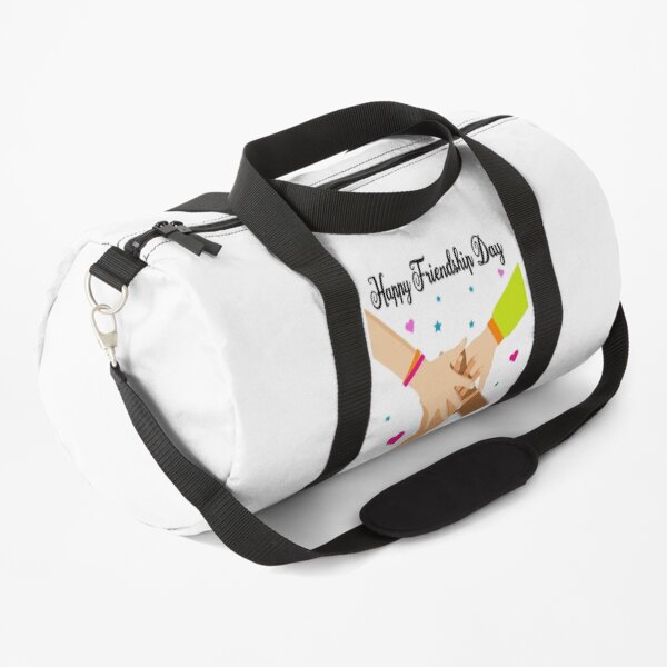 Happy Friendship Day : happy international friendship day Duffle Bag