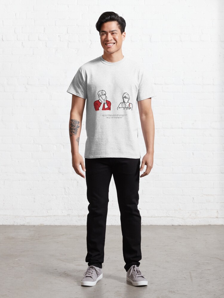 Alternate view of While You Were Sleeping (White) Classic T-Shirt