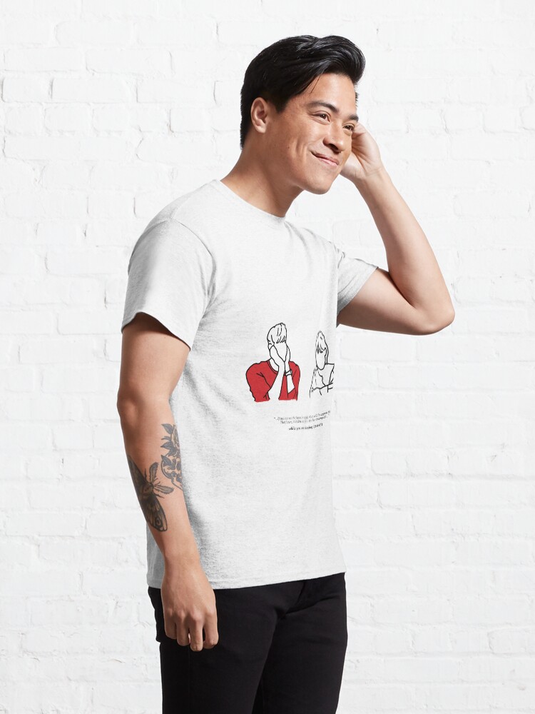 Alternate view of While You Were Sleeping (White) Classic T-Shirt
