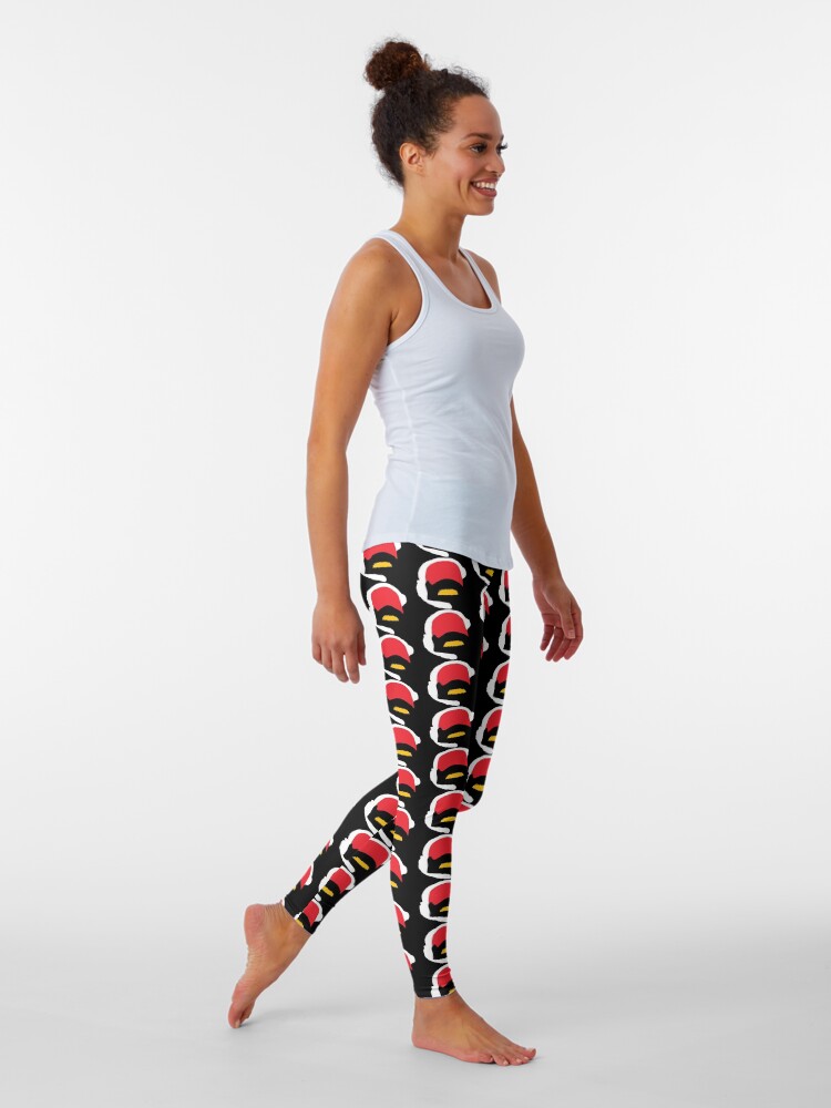 Alternate view of Kansas City Coach Local Football KC Red & Gold Kingdom Kc Coach Gear Leggings