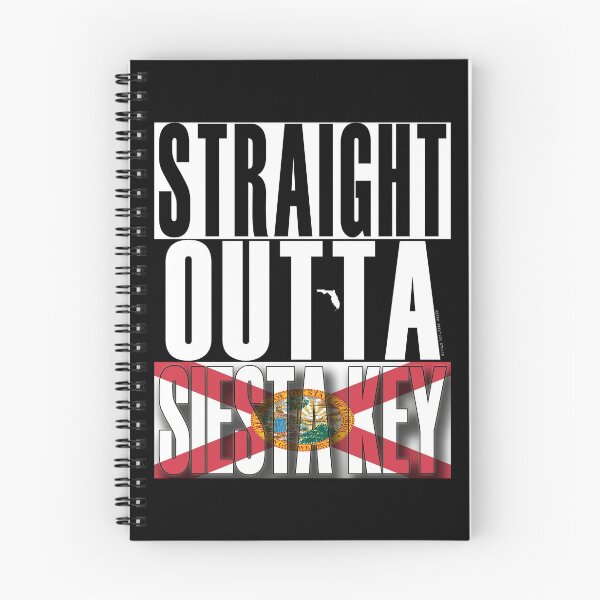Item preview, Straight Outta Siesta Key Florida Flag por Merch Creation Studio designed and sold by MerchCStudio.