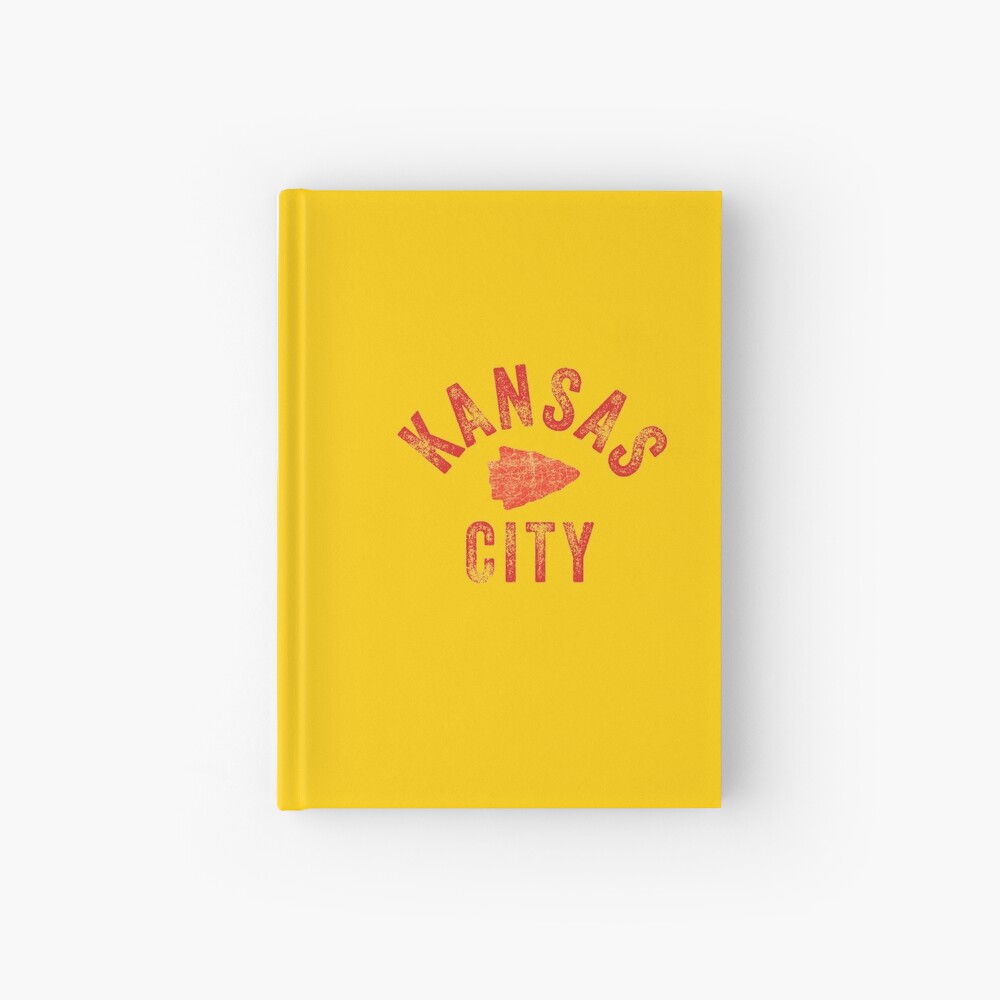 KC Face mask Kansas City facemask Classic Kansas City Football KC Yellow & Red Kingdom Football Kc Gear Hardcover Journal