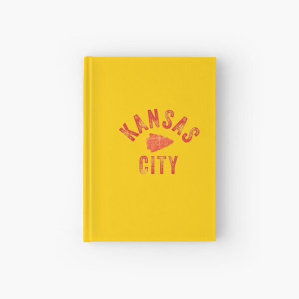 KC Face mask Kansas City facemask Classic Kansas City Football KC Yellow & Red Kingdom Football Kc Gear Hardcover Journal