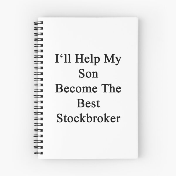 Item preview, I'll Help My Son Become The Best Stockbroker  designed and sold by supernova23.