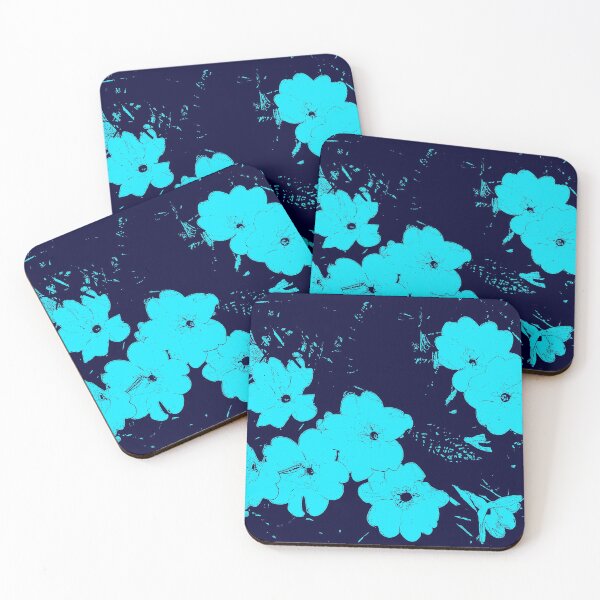 Item preview, Flowers blue designed and sold by Moonyflower.