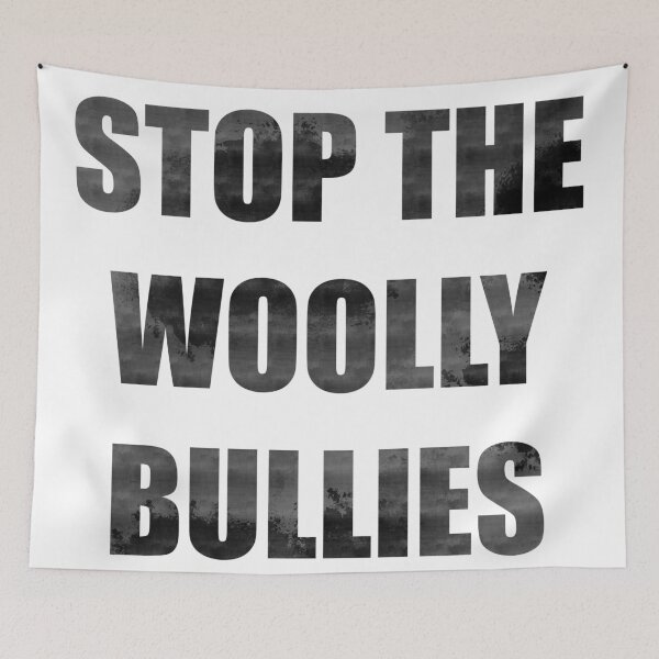Item preview, Stop the Woolly Bullies! designed and sold by Nayohmee.