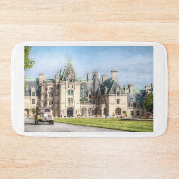 Item preview, 1936 Ford V8 Woody Station Wagon Leaving Biltmore House designed and sold by CarolRMontoya.