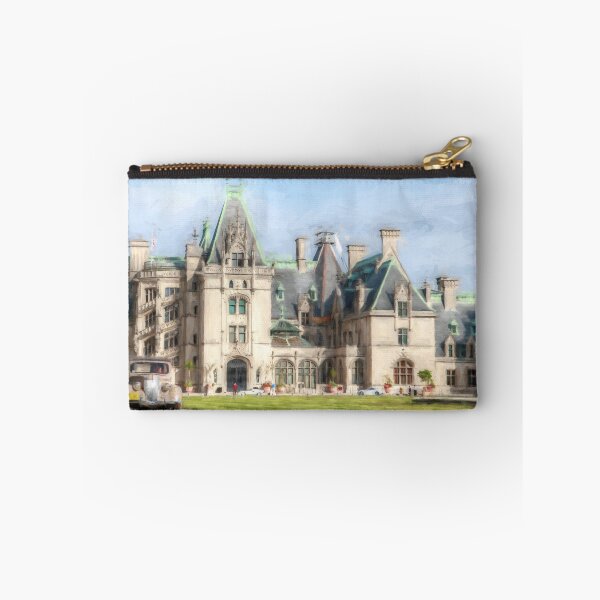Item preview, 1936 Ford V8 Woody Station Wagon Leaving Biltmore House designed and sold by CarolRMontoya.