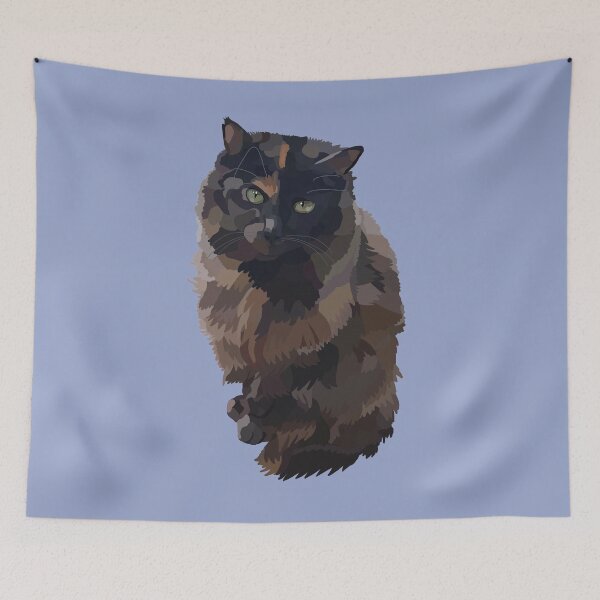 Item preview, Fluffy Tortoiseshell  designed and sold by Mekredez.