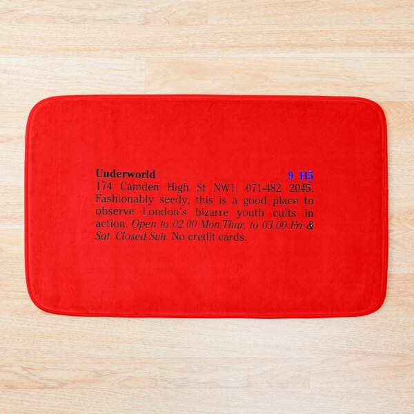 Item preview, Camden Underworld nightclub designed and sold by circuitsnap.