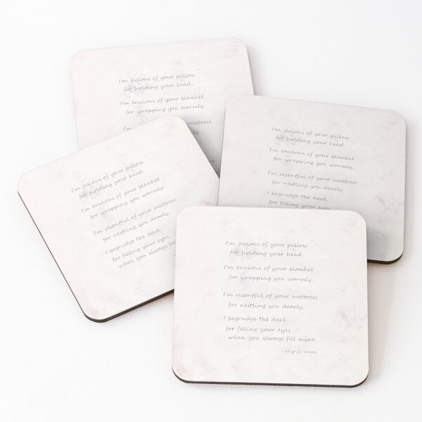 Item preview, Jealous Of Where You Slumber designed and sold by WispOfWords.