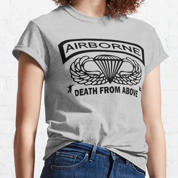 airborne death from above shirt