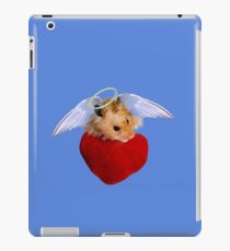 Angel Hamster with Heart iPad Case/Skin