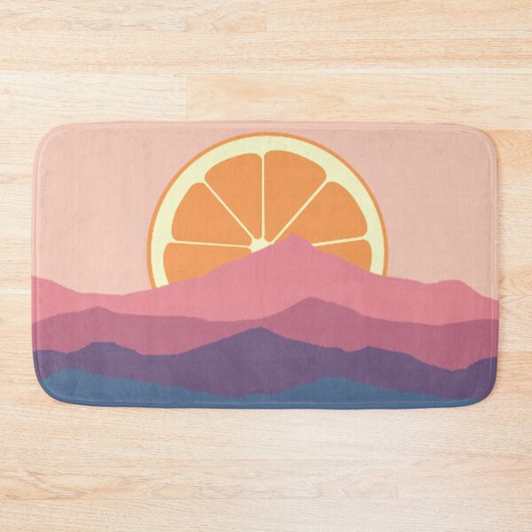 Item preview, Mountains with Orange Sunset designed and sold by tiff42.