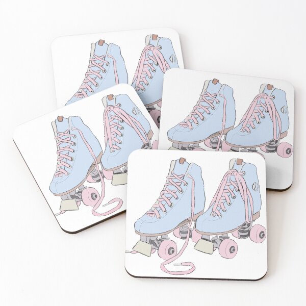 Item preview, bubblegum roller skates designed and sold by rainyfern.