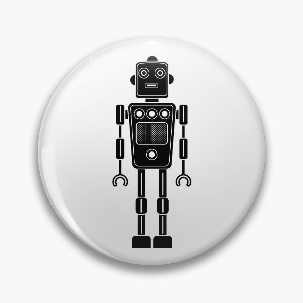 Item preview, Robot 270620/011 - Black and White designed and sold by Artberry.
