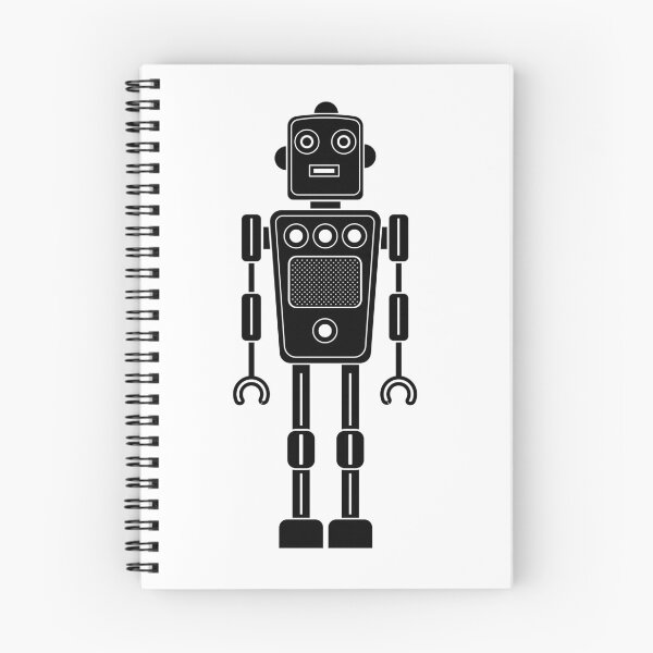 Item preview, Robot 270620/011 - Black and White designed and sold by Artberry.