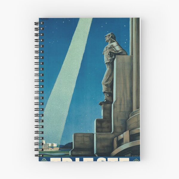 Item preview, ENIT Trieste vintage travel poster designed and sold by stickart-marek.