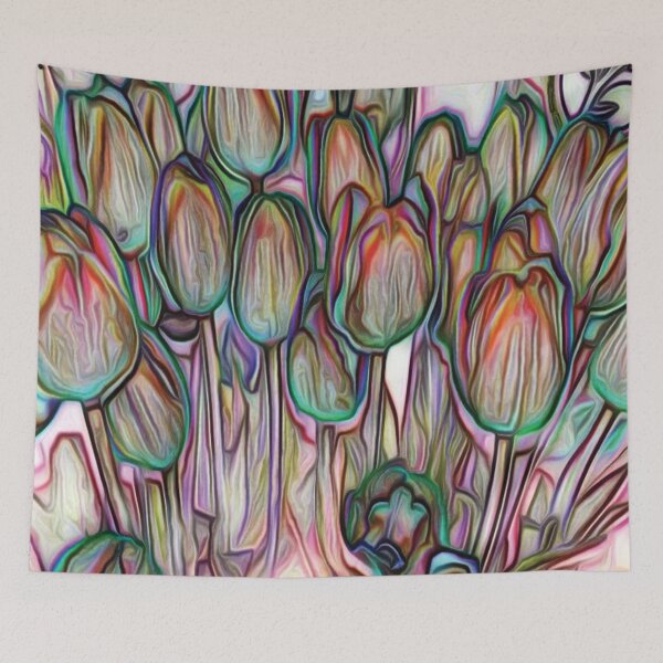 Item preview, graphic design of tulips designed and sold by JAZTshirt.
