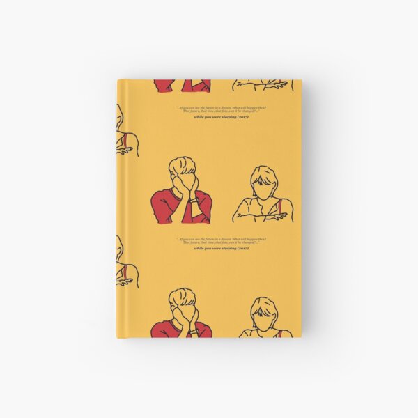 While You Were Sleeping (Tangerine) Hardcover Journal