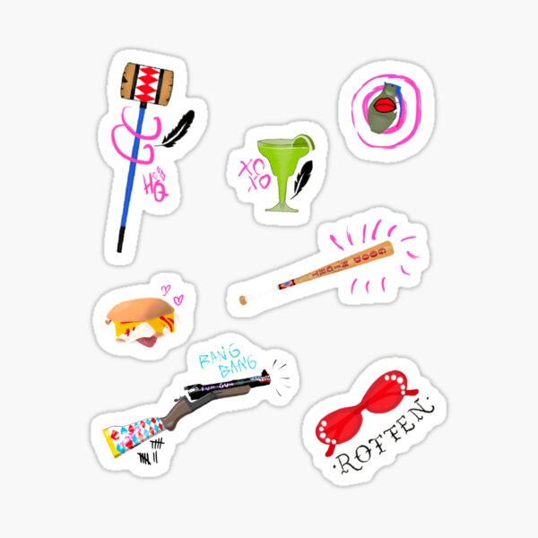 Birds of Prey Sticker Sheet Sticker