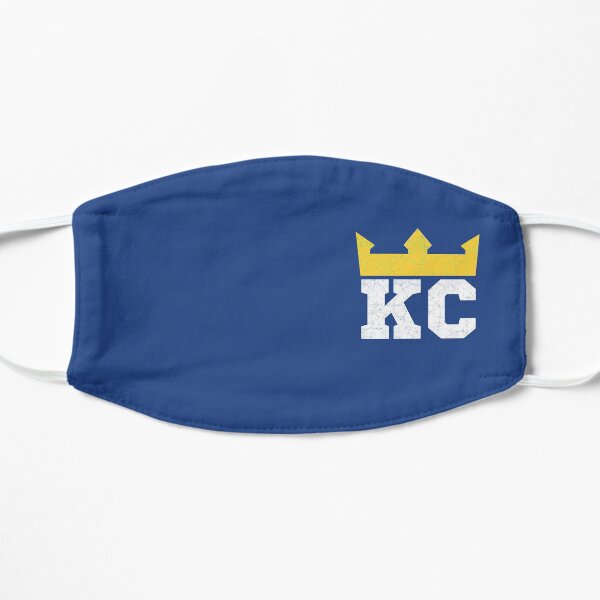 Kansas City Royal Blue KC Crown Town KC Baseball Fan Gear Kansas Citian KC Face mask Kansas City facemask Mask
