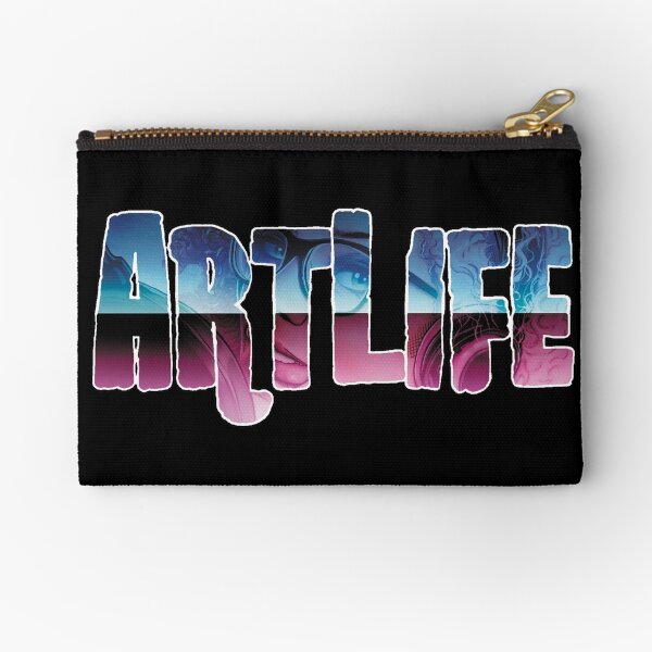 ArtLife with Leanore (Fancy Logo) Zipper Pouch