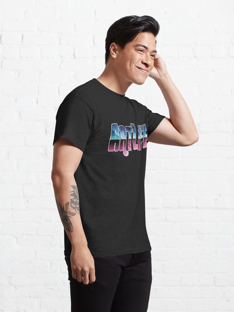 Alternate view of ArtLife with Leanore (Fancy Logo) Classic T-Shirt