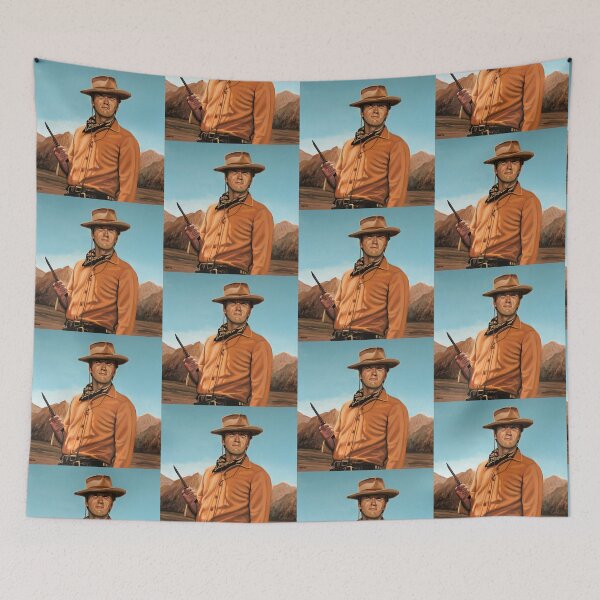 Item preview, Clint Eastwood Painting 2 designed and sold by PaulMeijering.