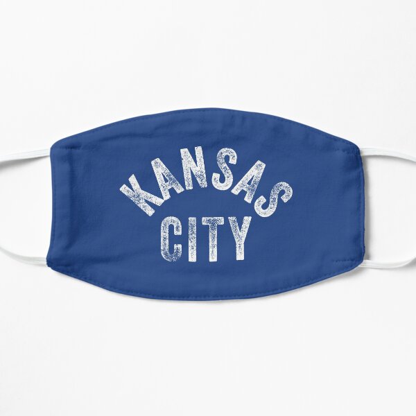 KC Royal Blue Classic Kansas City Vintage Local Kc Baseball Fan Gear Kansas city KC Face mask Kansas City facemask Mask
