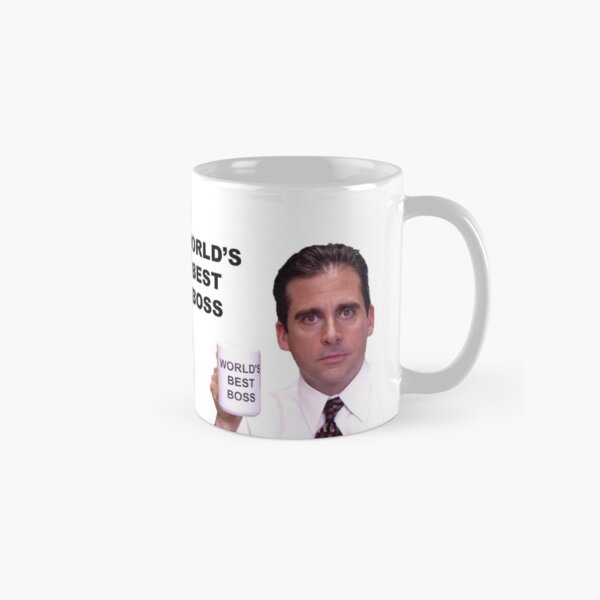 Michael Scott World's Best Boss Classic Mug