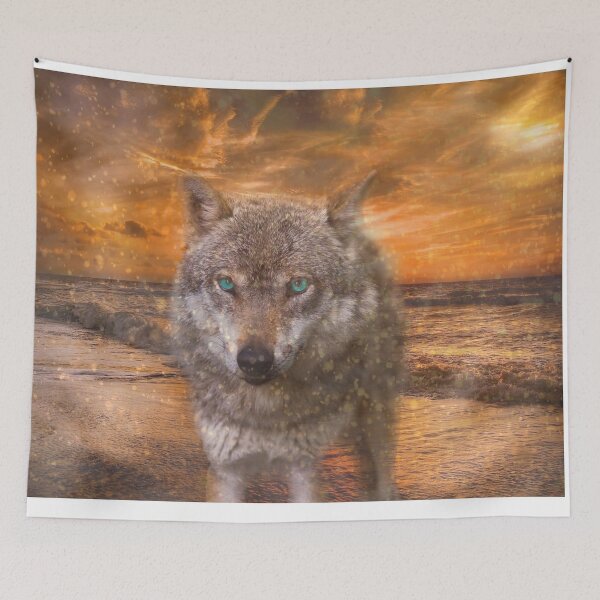 Item preview, Costume Art Wolf Sunset designed and sold by Avi2020.