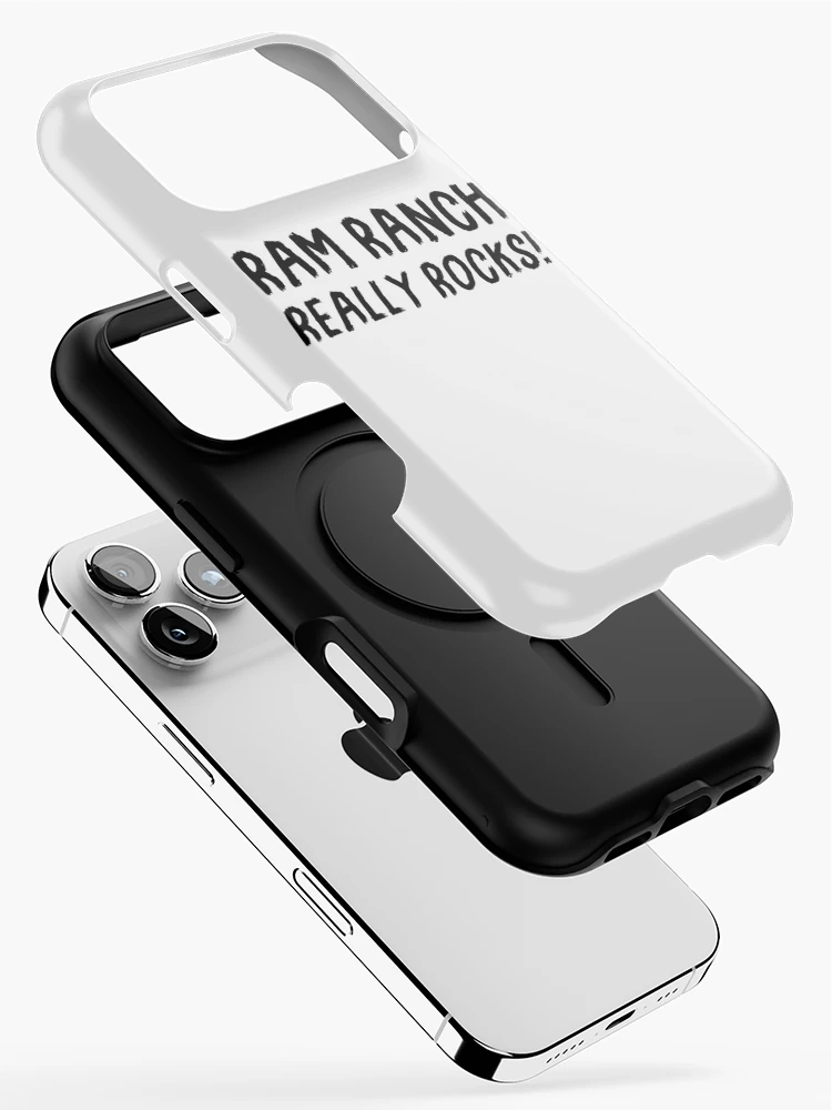 Thumbnail 2 of 4, iPhone Case, Ram Ranch Really Rocks Logo designed and sold by FuzzCanyon.