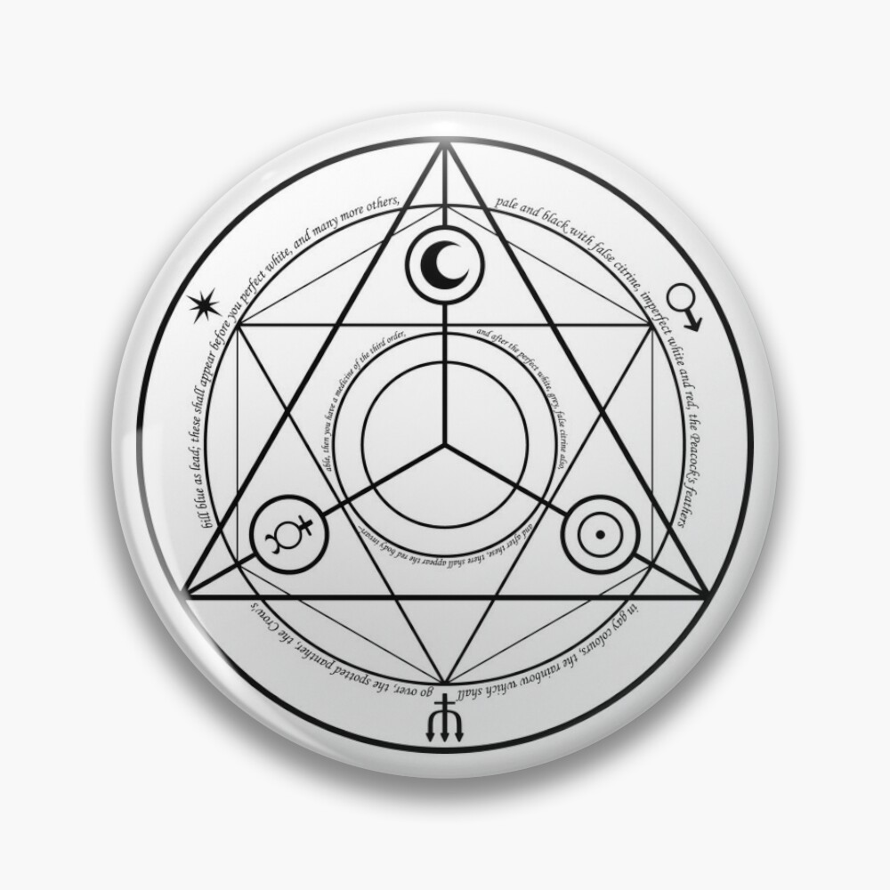 Alchemy Symbol,   ur,pin_large_front,square,1000x1000