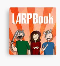 LARPBook Logo Metal Print