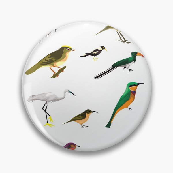 Item preview, Flock of assorted standing avian birds designed and sold by timg58.