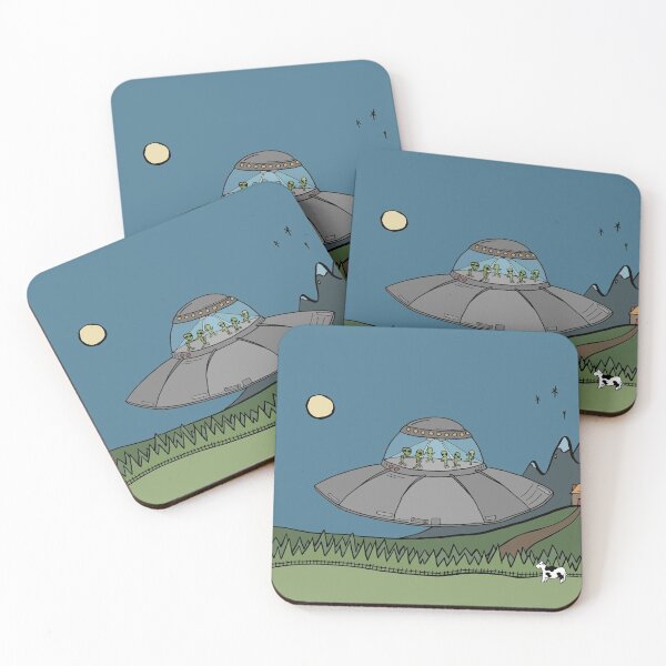 Item preview, Alien Dance Party in UFO designed and sold by Otter-Grotto.