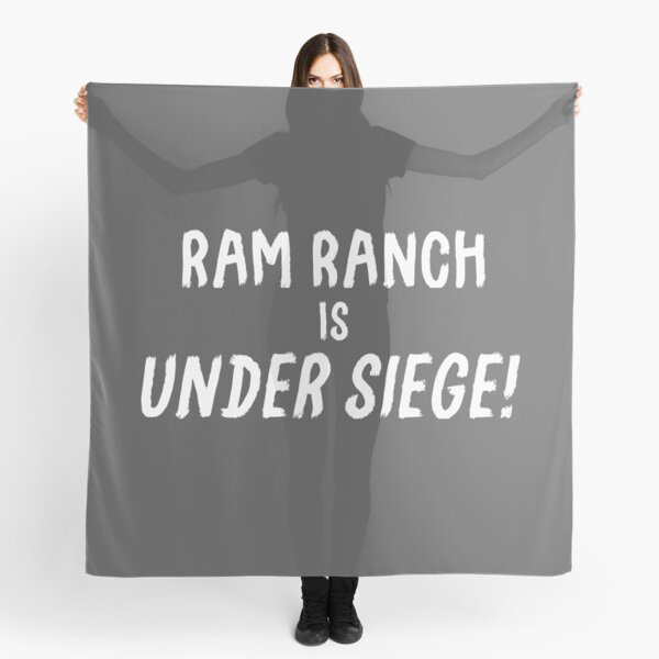 Ram Ranch Really Rocks Scarf By Fuzzcanyon Redbubble - ram ranch is under siege roblox