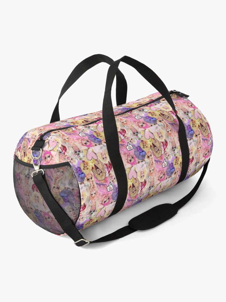 Alternate view of Trixie Mattel collage Duffle Bag