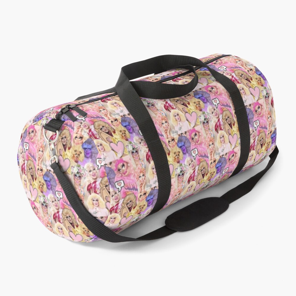 Trixie Mattel collage Duffle Bag