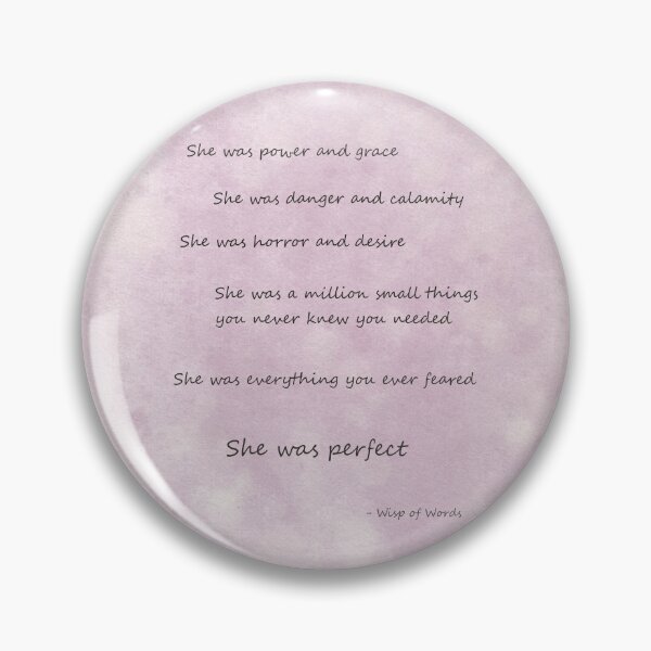 Item preview,  y ella era perfecta designed and sold by WispOfWords.