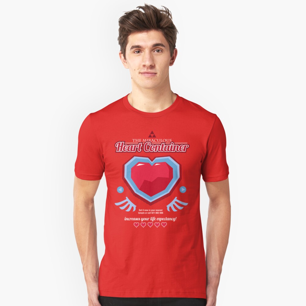 The Miraculous Heart Container Slim Fit T-Shirt