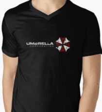 Umbrella Corporation Men's V-Neck T-Shirt